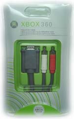 Cable VGA HD (conecta la consola al monitor PC) XBOX360